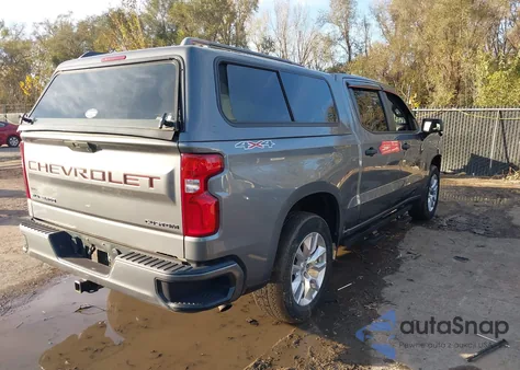 2021 Chevrolet Silverado 1500 4Wd Short Bed Custom from USA, damaged, VIN 3GCPYBEK0MG243256